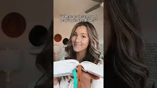 Where to Start Reading the Bible for Beginners 