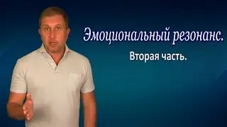 Эмоциональный резонанс 2. Правила успешного человека №5.