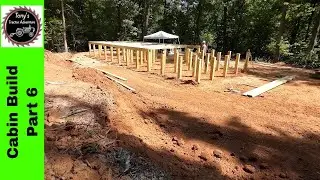 Cabin Build Part 9 Floor Joists & Research
