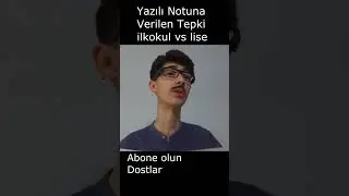YAZILI NOTU 😂  #komikvideolar #challange #funny #shortvideo #komik