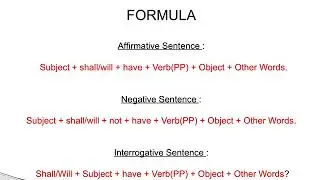 ADVANCED ENGLISH GRAMMAR  THE FUTURE PERFECT TENSE. Jatin Patel.