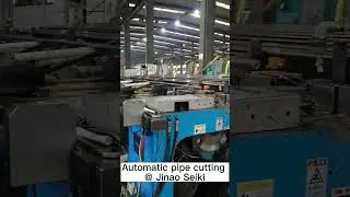 Automatic pipe cutting for small diameters