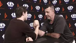 G Alan black step & repeat video ad