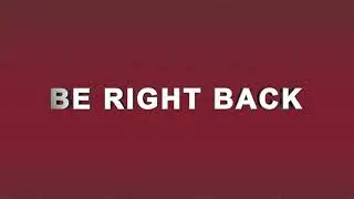 thoro - BE RIGHT BACK (Visualizer)