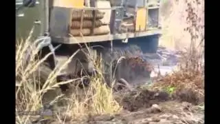 Гусеницы на грузовике КАМАЗ  классный тюнинг для бездорожья