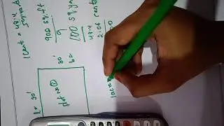 Calculation of land measurements
