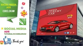 Design a Custom flyer in CorelDraw 2020-Adobe Tutorial