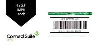 Tracking Labels: 4 x 2.5 Thermal Label