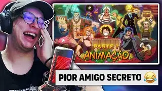 (NÃO TANKO O LUFFY KKKK😂) AMIGO OCULTO DE ONE PIECE - PARTE 1 || TWL REACT ⚡