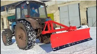отвал задний на МТЗ ( 2 часть)