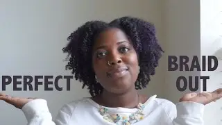 Braidout on Natural Hair