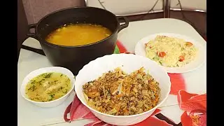 Из ОДНОЙ ТУШКИ КУРИЦЫ - 3 БЛЮДА! 🍗МЕНЮ НА ЦЕЛЫЙ ДЕНЬ