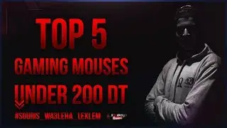 أحسن وأرخص 5 Gaming Mouses بسوم أقل من 200Dt -