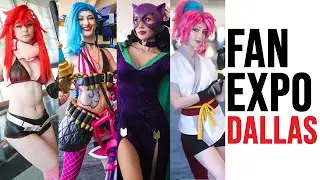 THIS IS FAN EXPO DALLAS TEXAS COMIC CON 2024 BEST COSPLAY MUSIC VIDEO VLOG COSTUMES ANIME EXPO
