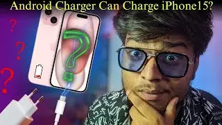Can We Charge iPhone 15 with Android Charger? | Is Any Type-C Charger can charge iPhone 15?⚡️