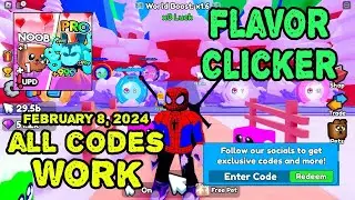 *All Codes Work* Flavor Clicker Roblox, February 8, 2024 | How to rendeem the codes