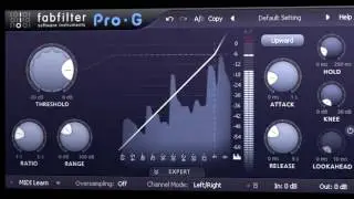 Introduction to FabFilter Pro-G Expander / Gate
