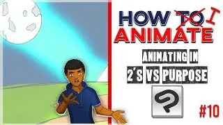 How to Animate | In Clip Studio Paint | Animating in 2s VS Purpose  | #10