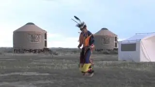 Native American Dancers on American Prairie Reserve