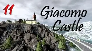 Cities Skylines: S2-E11 ~Giacomo Clifftop Castle!