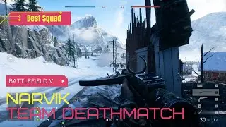 Battlefield 5 Gameplay - Narvik Team Deathmatch - Best Squad
