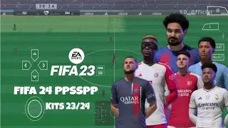 FIFA 2023 PPSSPP MOD ENGLISH VERSION LATEST UPDATE PES 2023 PSP CAMERA PS5