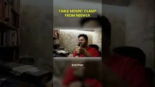 Table mount clamp from NEEWER #tableclamp #tripod #neewer #neewerproducts #neewerclamp