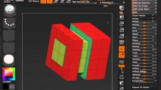 Zbrush 4R5 (Dealing with Edge loops and Edge Rings)