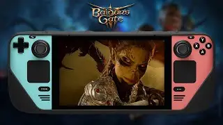 How to run Baldur's Gate 3 on the Steam Deck + Gameplay