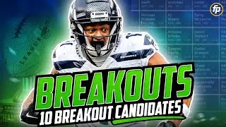 Top 10 Breakout Candidates | Late-Round Fantasy Football Draft Targets (2024)