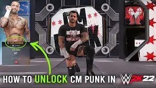 How to Unlock CM PUNK in WWE 2K22