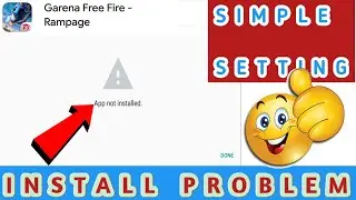 free fire app not installed problem fix | how to solve ff install error android in english