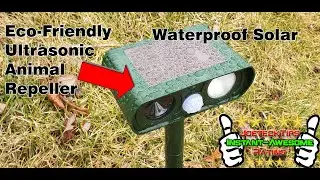 Eco Friendly Ultrasonic Animal Repeller - Review | JoeteckTips