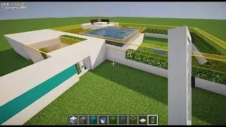 Minecraft - How To Make A Modern House (Tutorial) Part 2