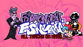 Friday Night Funkin': All Tracks On Hard (With Custom GFX)