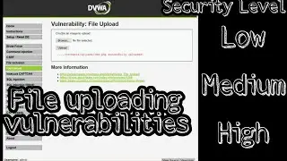 file uploaded vulnerability - dvwa file upload in tamil | Low | Medium | high | QT