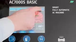 GrunBaum AC7000S Basic Обзор установки для заправки автомобильных кондиционеров