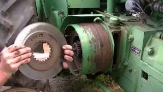 John Deere Styled Two Cylinder Clutch Maintenance - zeketheantiquefreak
