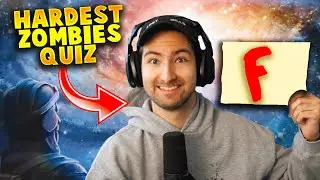 HARDEST COD ZOMBIES QUIZ FT. MrDalekJD (WAW - BO:CW)