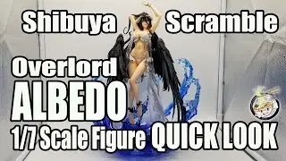 Shibuya Scramble Overlord Albedo 1/7 scale Statue Swimsuit Version Quick Look No Commentary