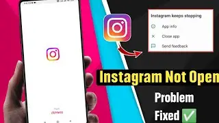 Instagram not opening problem solution | Instagram not working white screen