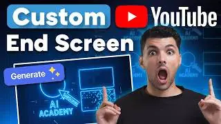 How to Create a YouTube End Screen with AI | MidJourney + ChatGPT Tutorial