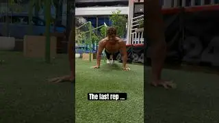 When bro says only one more rep … #pushups #calisthenics #failure #workout