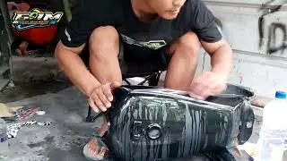CARA PASANG STRIPPING/LIS RKKING MUDAH Dan CEPAT. ANTI GAGAL!