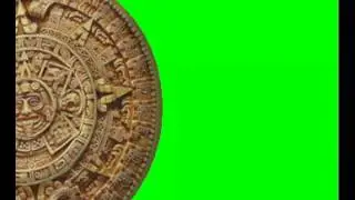 mayan temple green screen