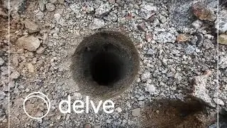 Having fun with a hole in the ground. Norway Roadtrip.