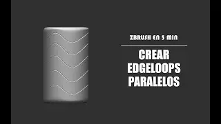 Zbrush en 5 min #71 Crear EdgeLoops paralelos