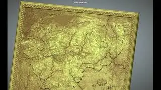 Карта Смоленской области. 400х395мм