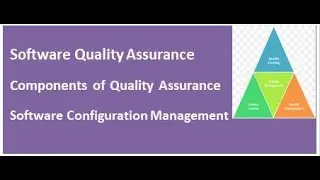 SQA Lec4: Components of Quality Assurance | Software Configuration Management