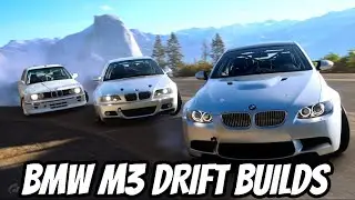 Gran Turismo 7 BMW M3 Drift builds for 1.31 Physics